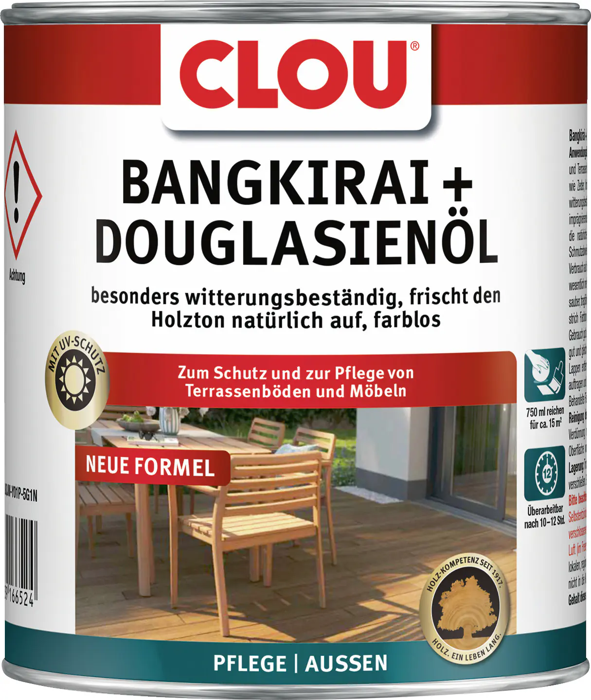 Clou Bangkirai & Douglasien ÖL 750 ml
