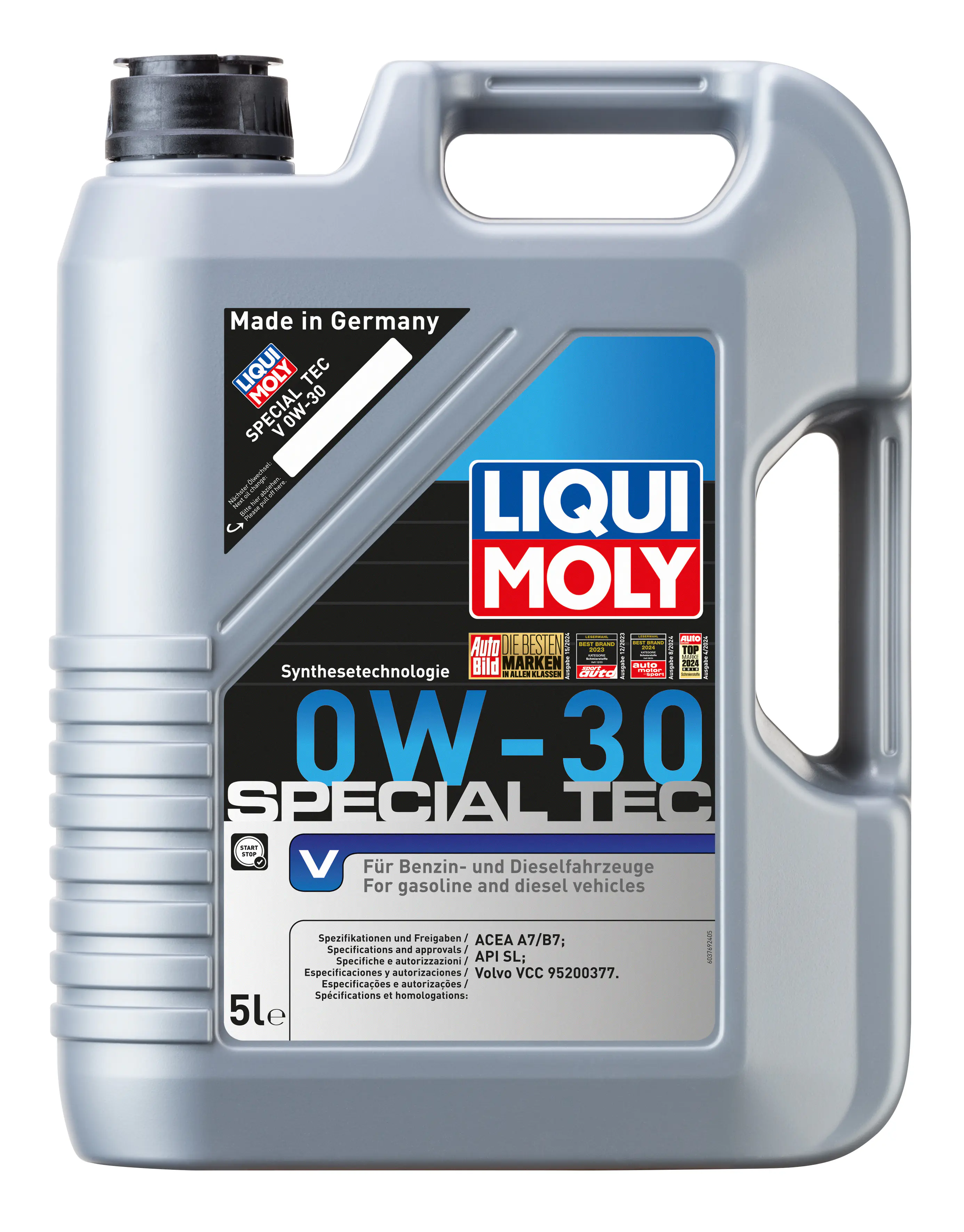 Liqui Moly Motoröl Special Tec V 0W-30 5 L 