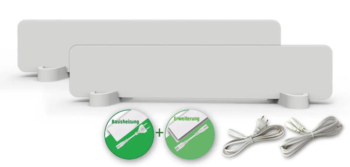 Bella Jolly Infrarotheizung Anti-Schimmel Basis + Erweiterung SHK3 - 10 x 50 cm