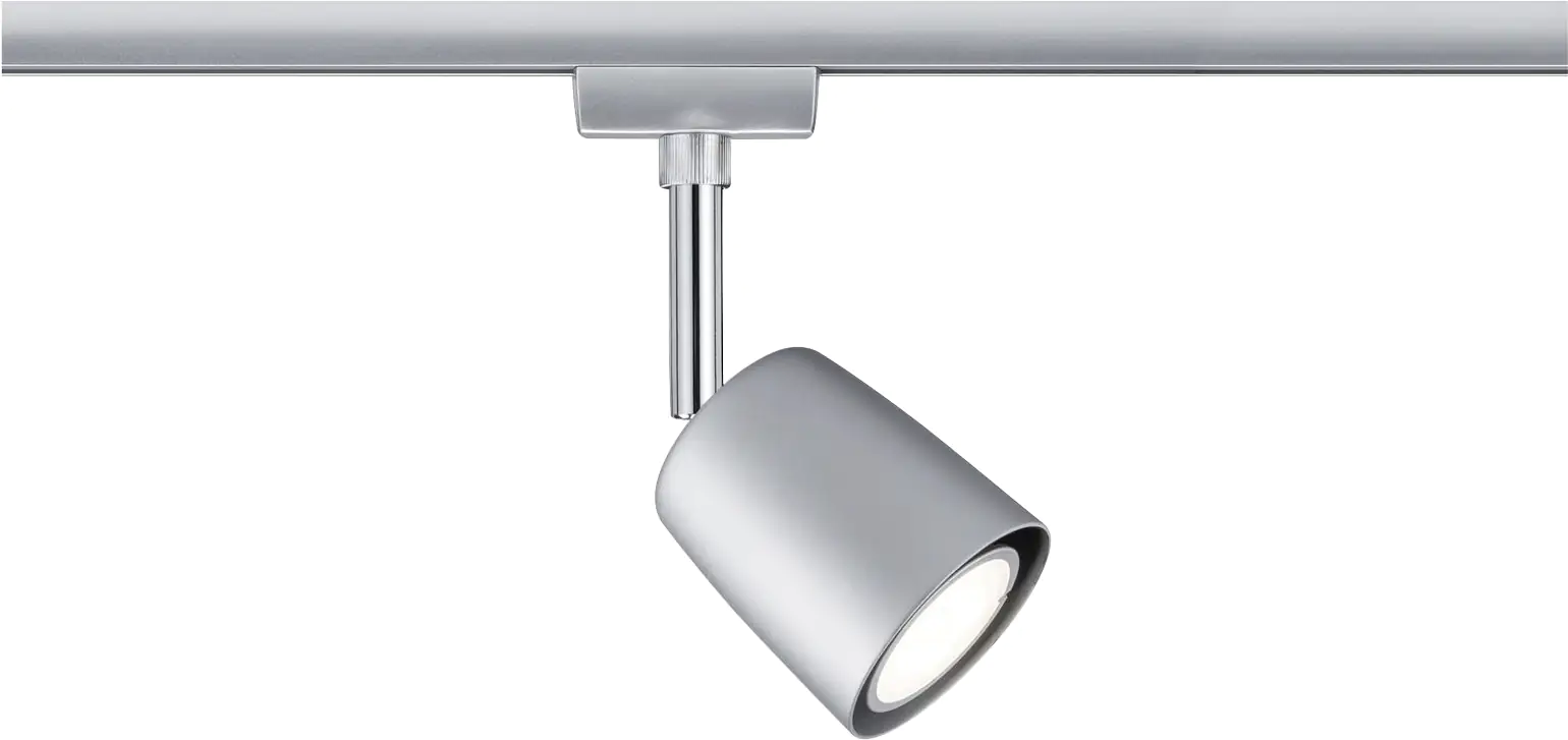 4000870954621_2843515 Paulmann URail Schienenspot Cover Basisset chrom 14 cm GU10 10 W dimmbar