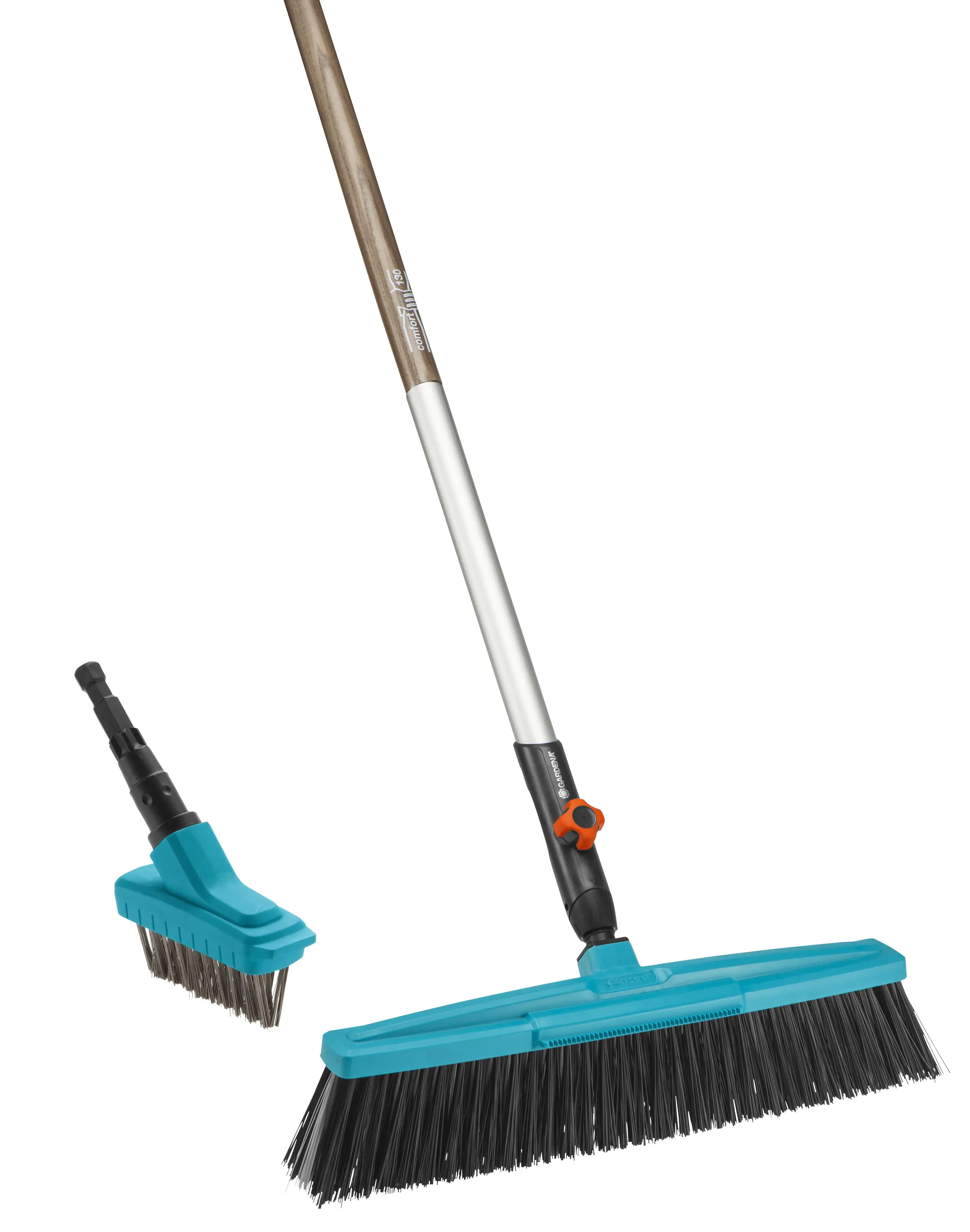 Gardena Komplettset combisystem Besen, Fugenbürste, Stiel