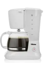 Tristar Kaffeemaschine CM-1252, 1,25 L Fassungsvermögen, weiß