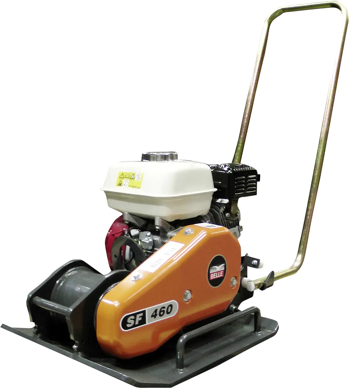 Belle Rüttelplatte SF 460 mit Honda-Benzinmotor Special Force vorlaufend