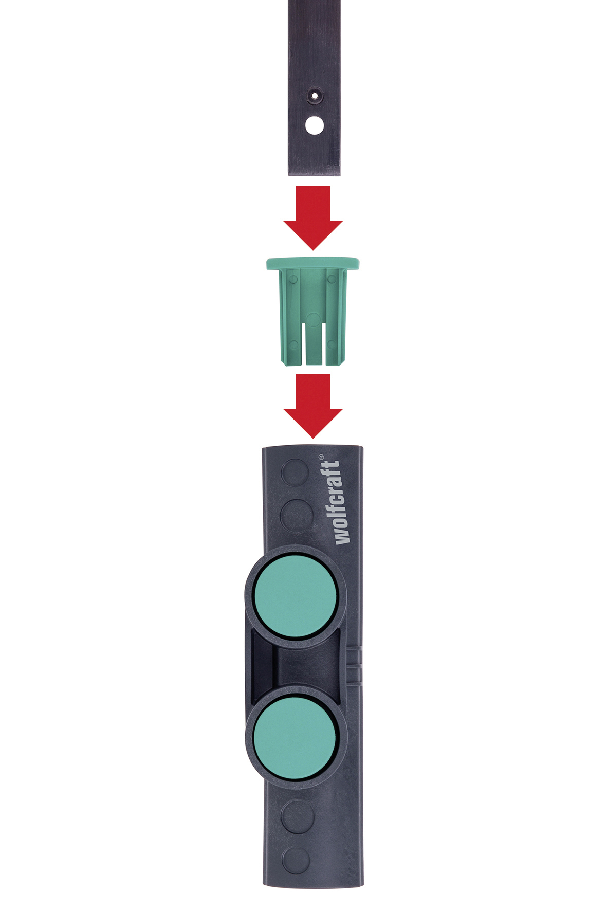 Wolfcraft Connector PRO Easy Einhandzwingen -Adapter Wolfcraft Connector PRO Easy Einhandzwingen -Adapter