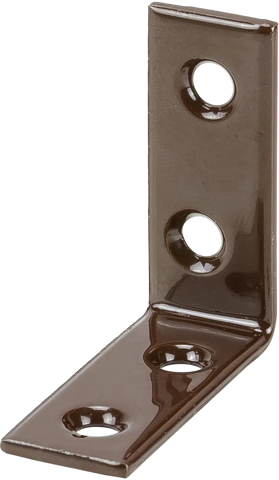 Vormann Stuhlwinkel 40x40x15 mm Stahl braun - 1 Stück