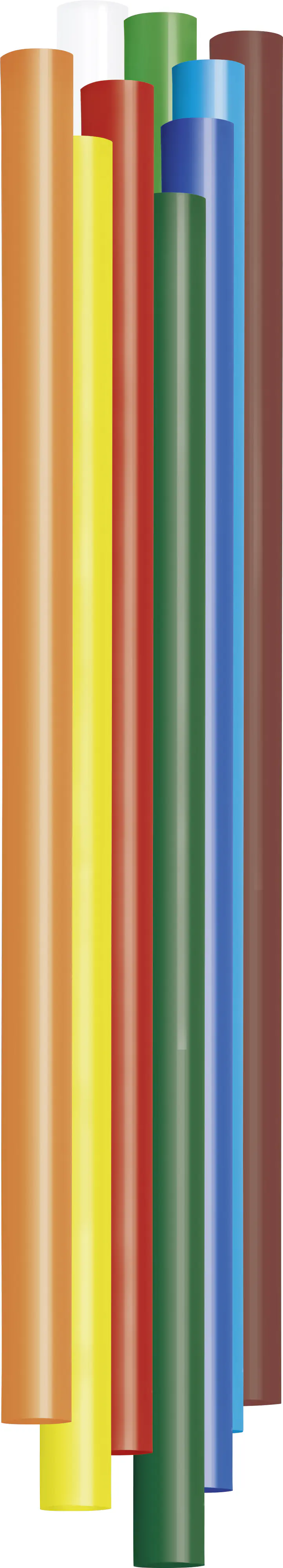 Steinel Klebesticks Ø 7 mm, bunt (Color), 16 Stück