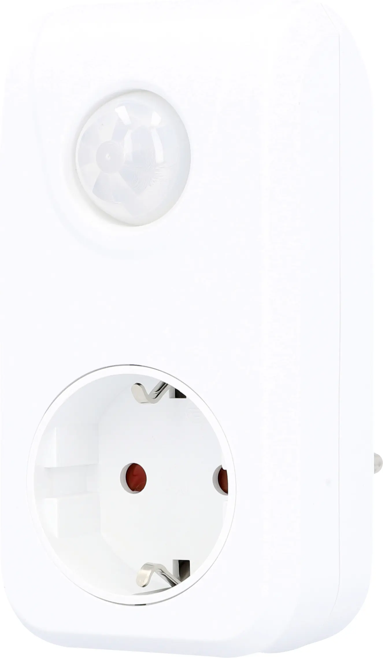 Zwischenstecker mit Bewegungsmelder weiß