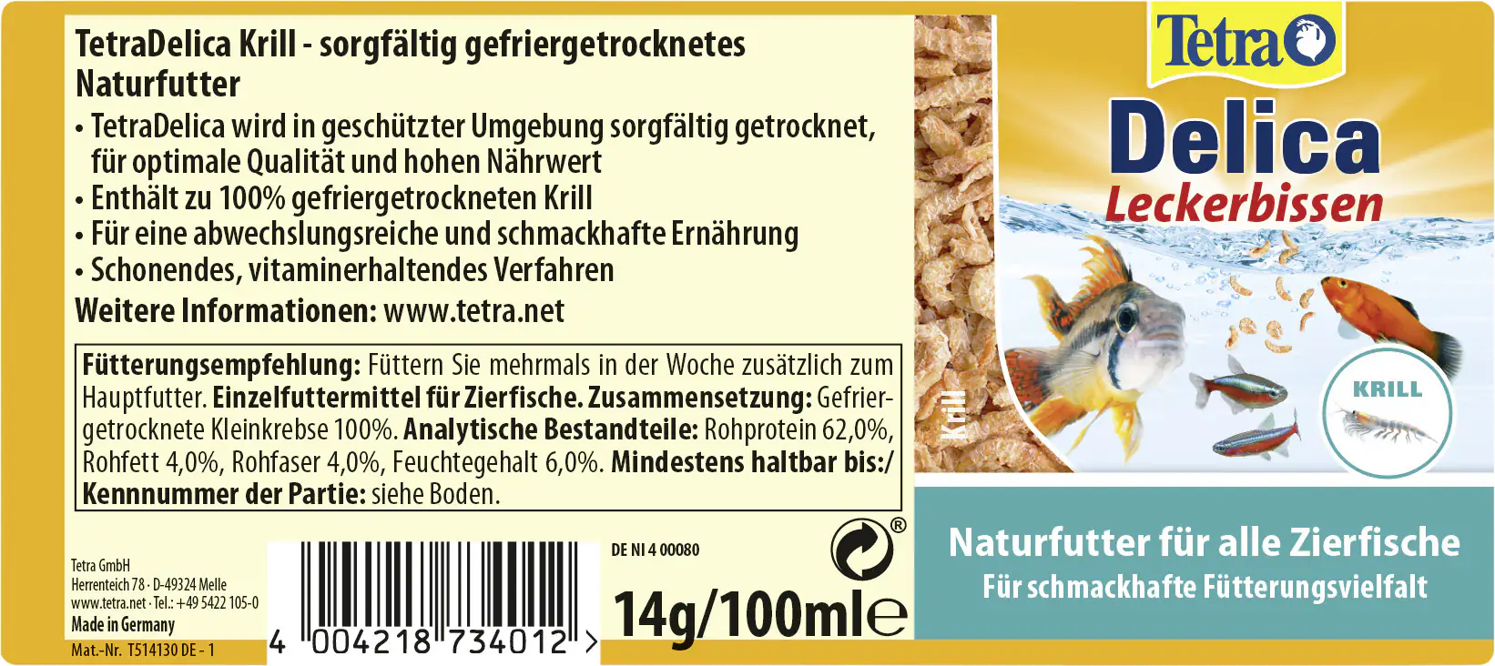 Tetra Delica Krill 100 ml