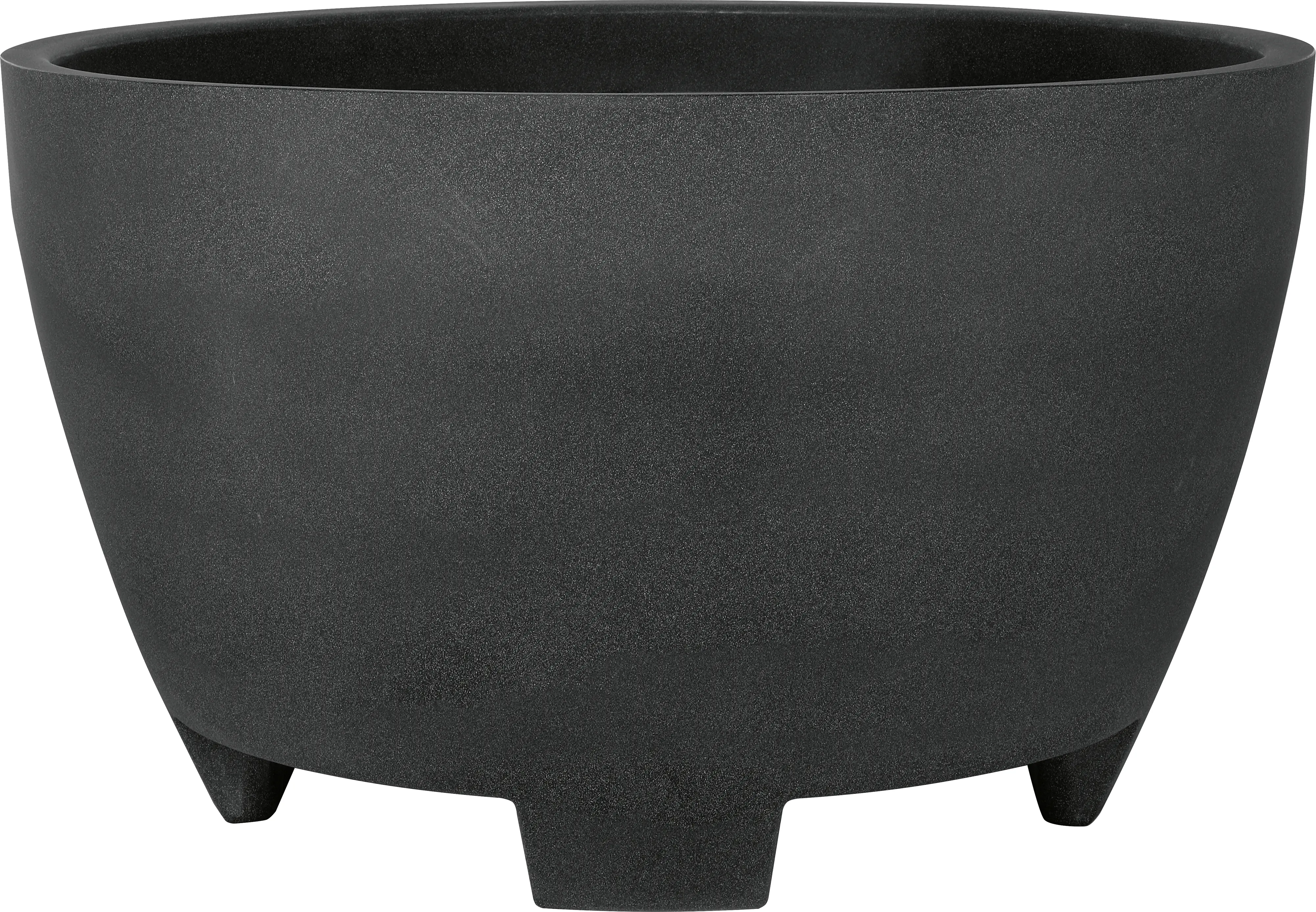 Geli Pflanzkübel Megalos Kunststoff anthrazit Ø 98 x 59 cm 