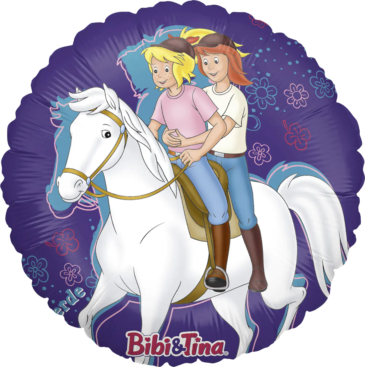 Folienballon Bibi & Tina Ø 45 cm