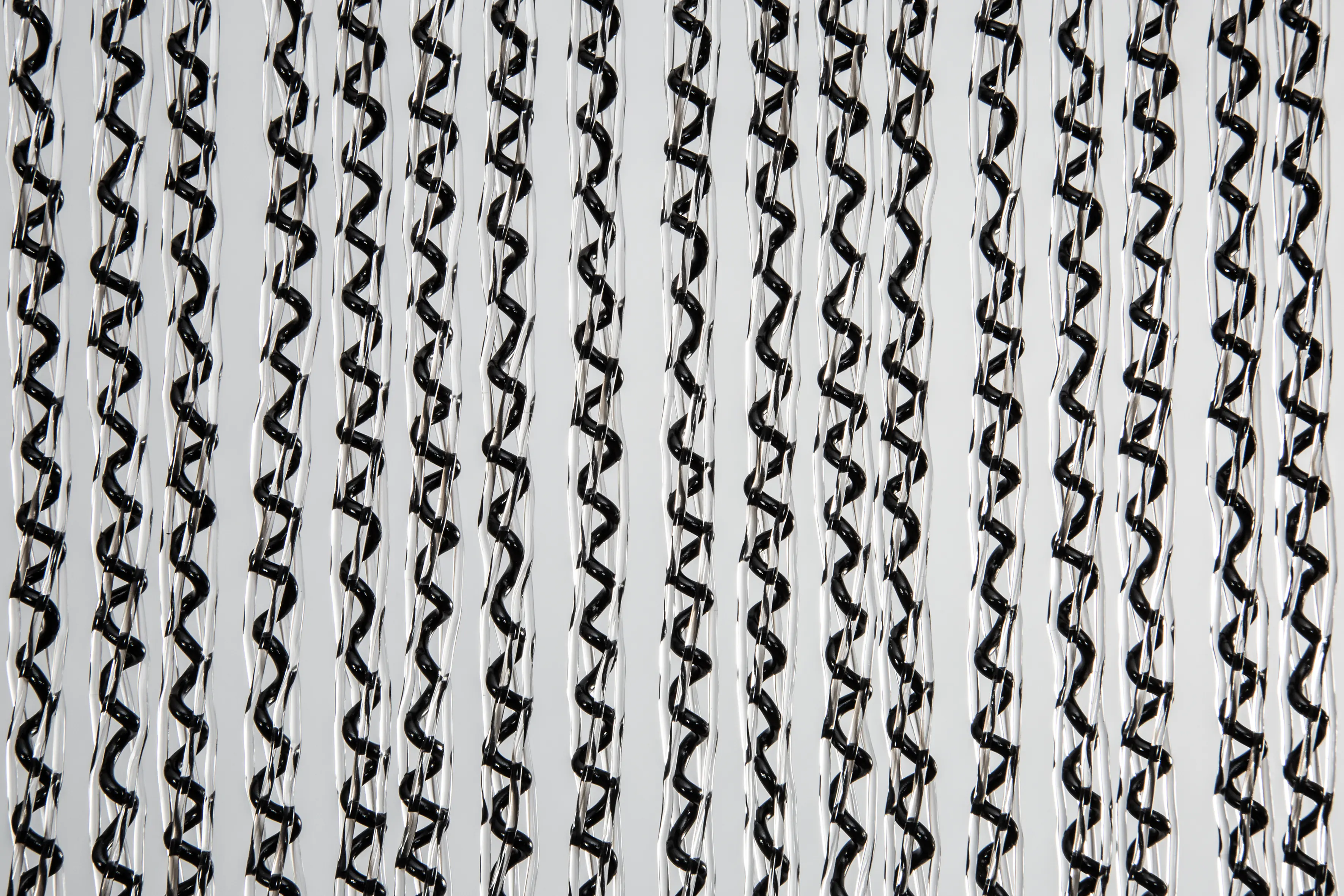 Conacord Deko-Vorhang Bari schwarz transparent 90 x 200 cm