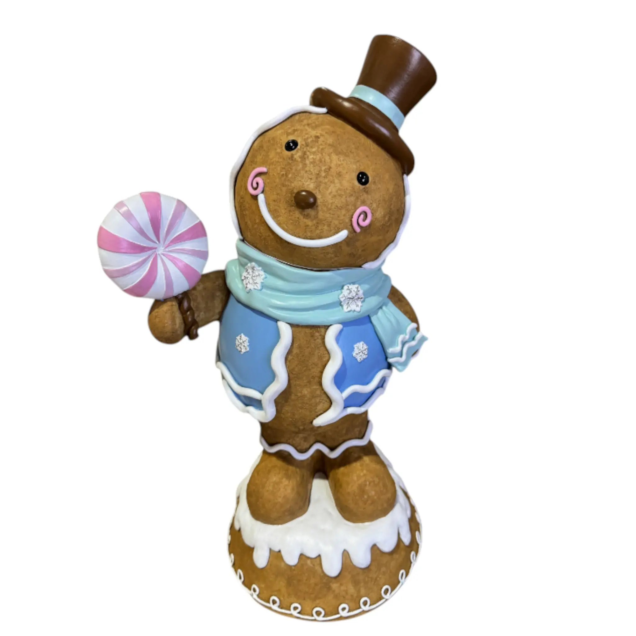 Dekofigur Pfefferkuchenboy 49,5 x 22,5 x 29,5 cm bunt