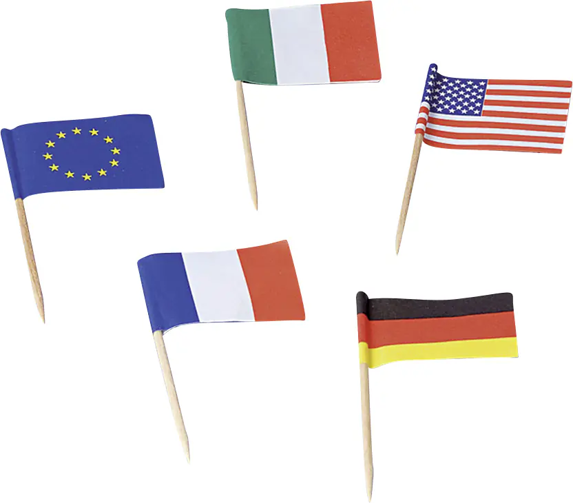 TIB Heyne Flaggen Picker 50 Stück