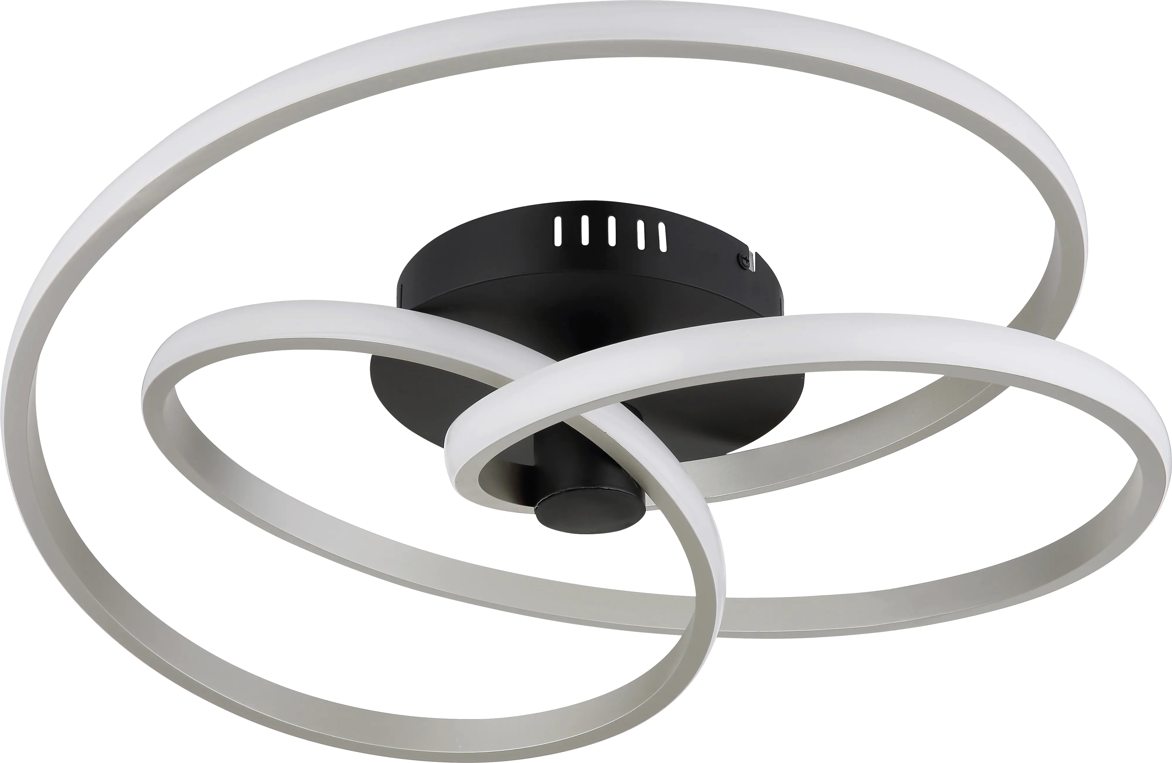 Globo LED-Deckenleuchte GLYXAR nickel Globo LED-Deckenleuchte GLYXAR nickel