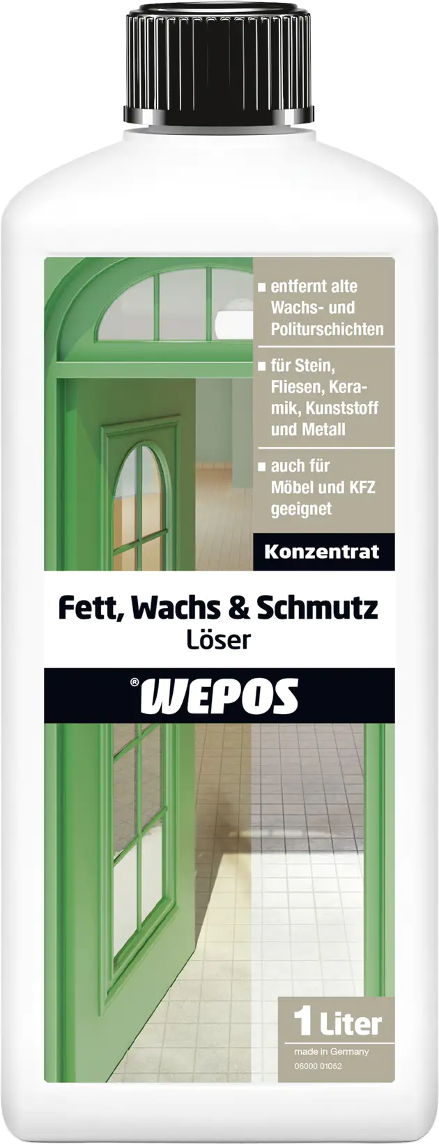 Wepos Fett- Wachs- und Schmutzlöser 1 L Wepos Fett- Wachs- und Schmutzlöser 1 L