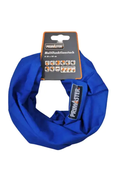 Primaster Multifunktionstuch 24x50 cm, blau Primaster Multifunktionstuch 24x50 cm, blau