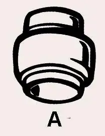 Cornat Kappe Ø 15 mm