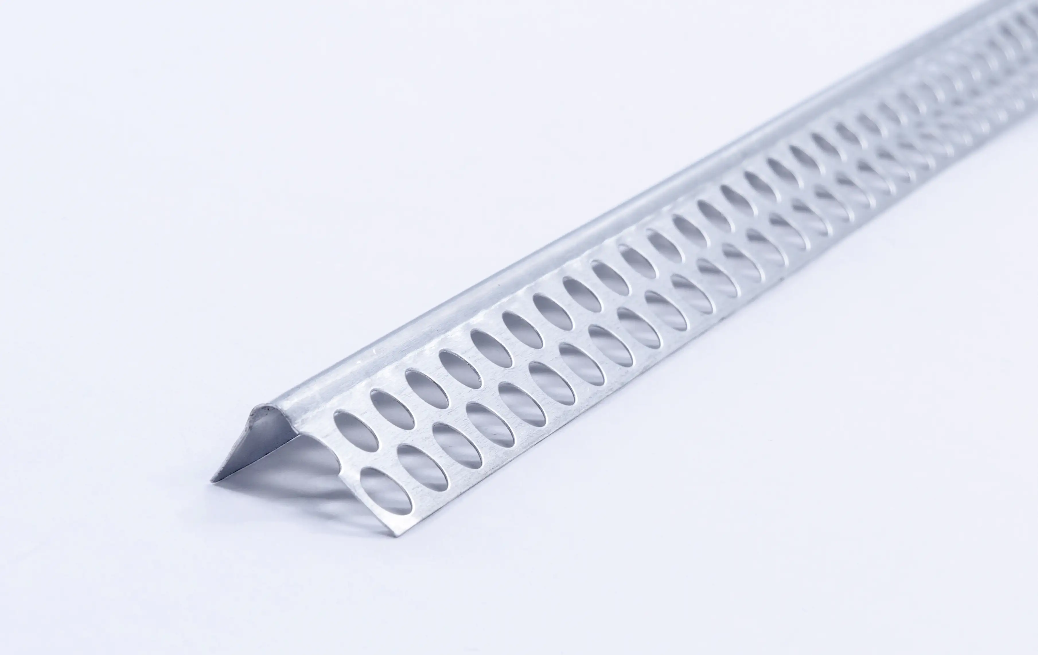 Baukom Abschlussprofil Aluminium, 2,5 m lang, 1mm