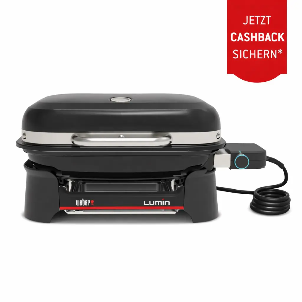 Weber Elektrogrill Lumin Compact Grillfläche: 43 x 28 cm