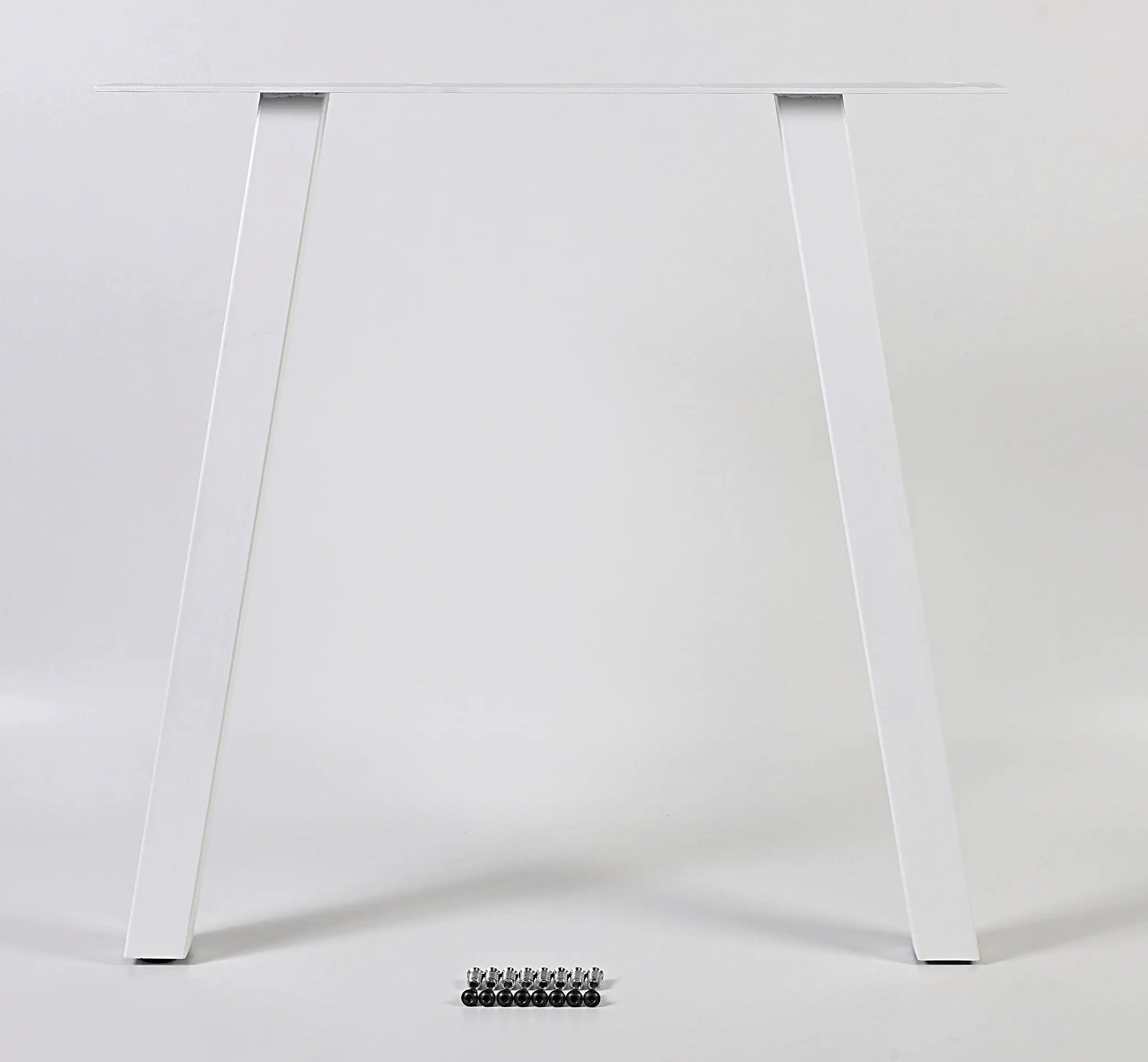 Dieda Tischbein A-Form weiß Maße (L x B x H): 710 x 700 x 100 mm