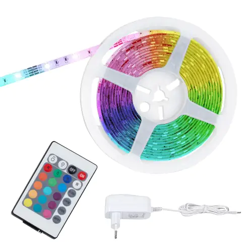 Di-Ka LED Stripe RGB 5m 150 x RGB LED, dimmbar, mit Farbwechselfunktion Di-Ka LED Stripe RGB 5m 150 x RGB LED, dimmbar, mit Farbwechselfunktion