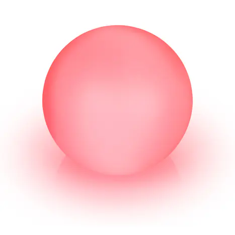 Smartwares LED Solarleuchte Kugel OSL-60082 weiß 30,5 cm RGBW