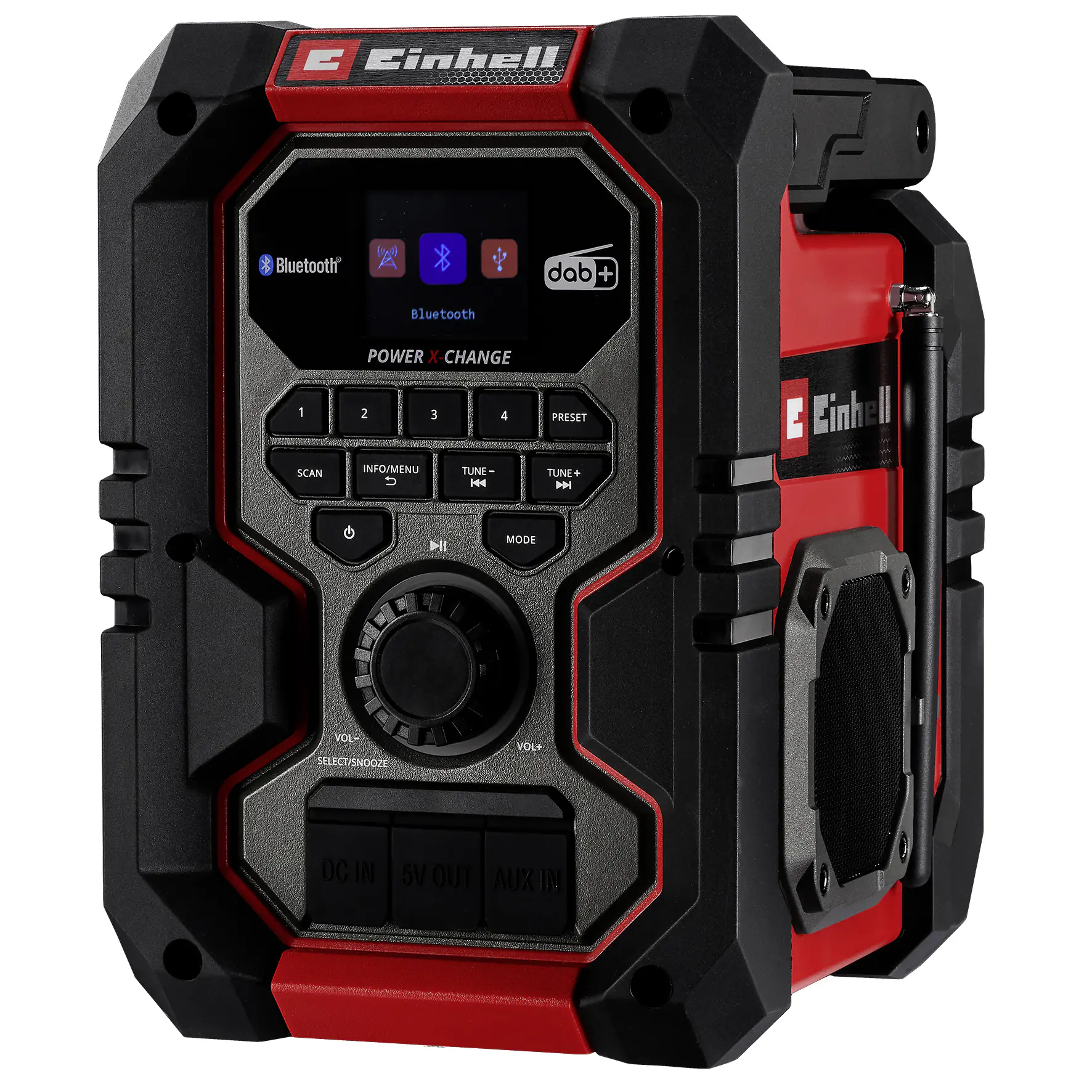 Einhell Expert Baustellenradio Akku-Radio TE-CR 18 Li DAB+/FM/BT Solo Einhell Expert Baustellenradio Akku-Radio TE-CR 18 Li DAB+/FM/BT Solo