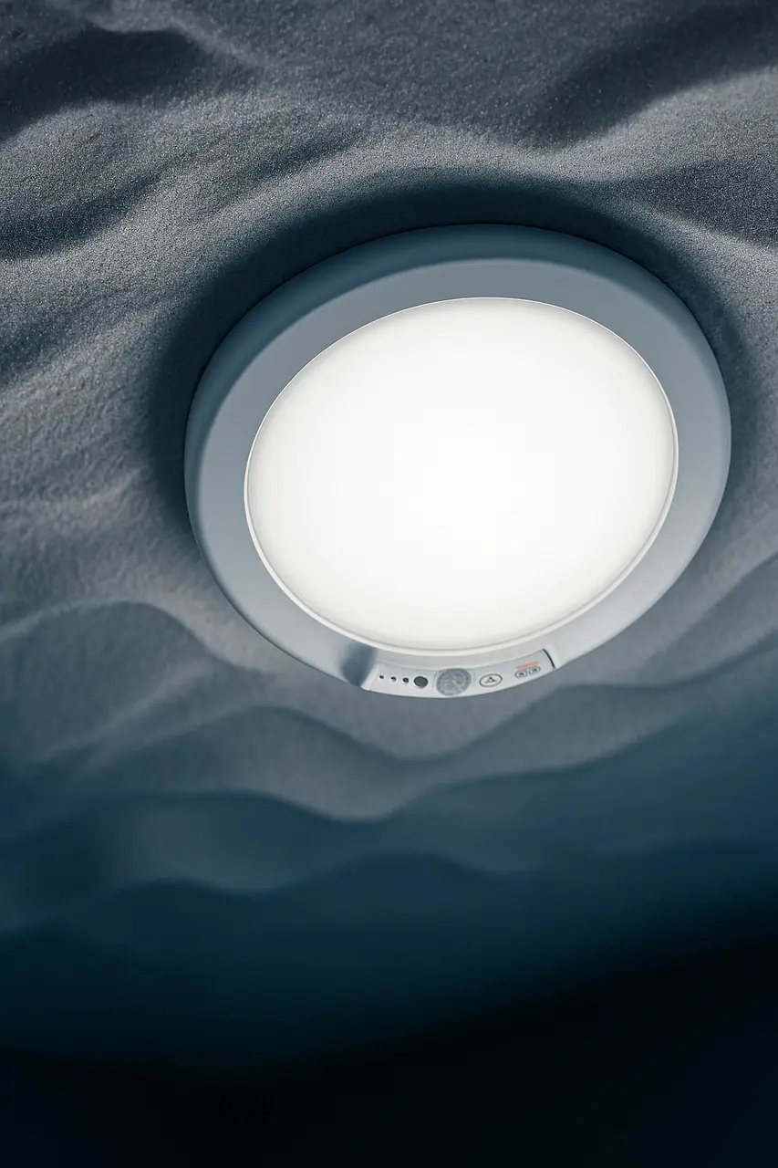 REV LED-Akku-Wandleuchte mit Sensor weiß dimmbar