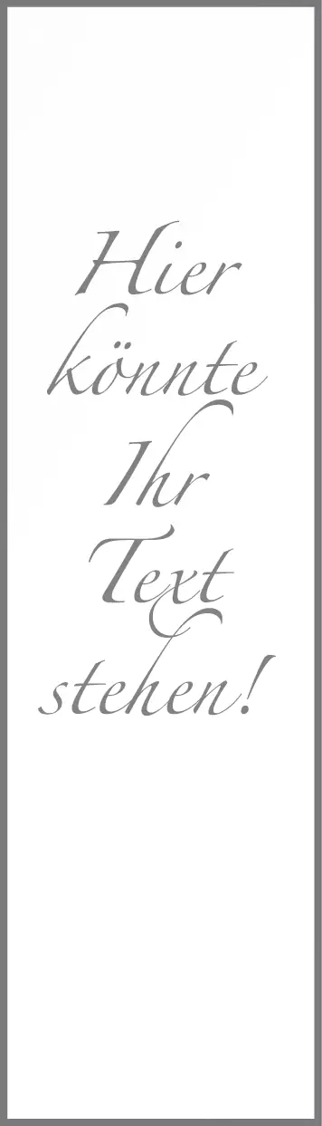Ambiente Glaszaun Dekor Logo 51,5 x 180 cm gehärtetes 8 mm Glas Ambiente Glaszaun Dekor Logo 51,5 x 180 cm gehärtetes 8 mm Glas