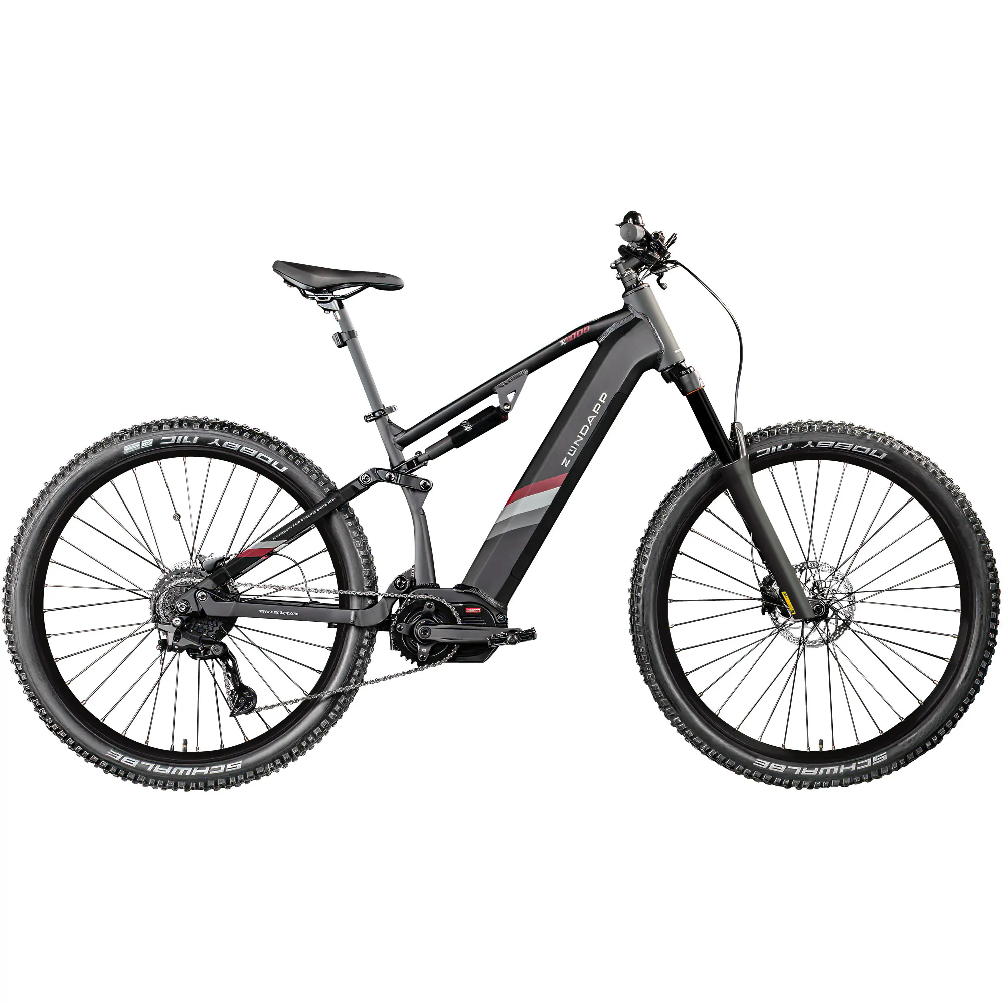 Zündapp E-Bike MTB X1000 29 Zoll 10-Gang 733 Wh schwarz	