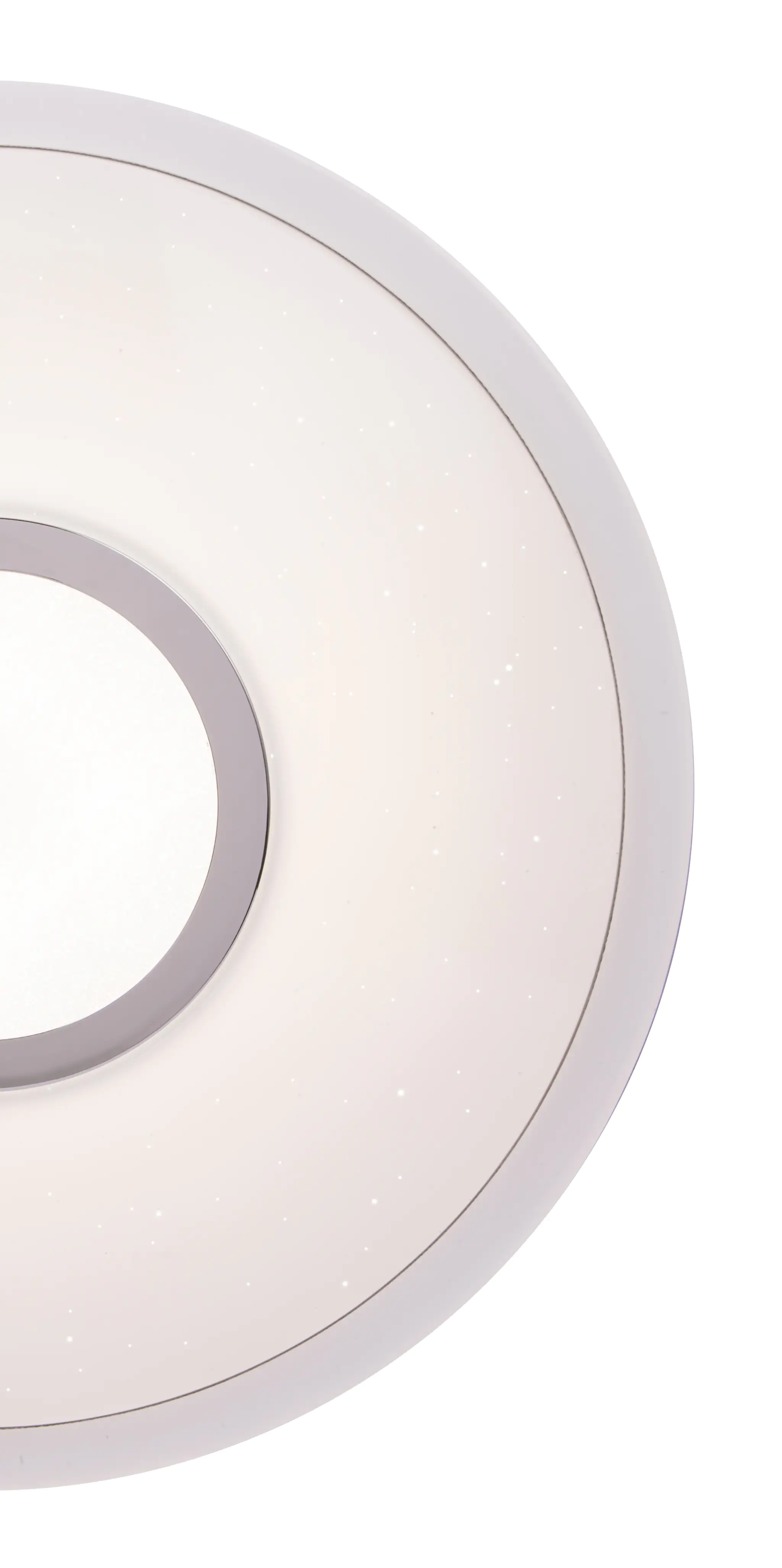 9007371386499_7 Globo LED Deckenleuchte Connor weiß Ø 40 cm mit Sternenhimmel