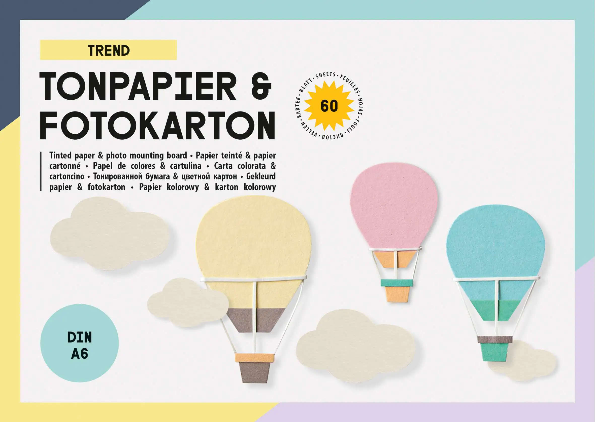 Bastelblock Trend Din A6
