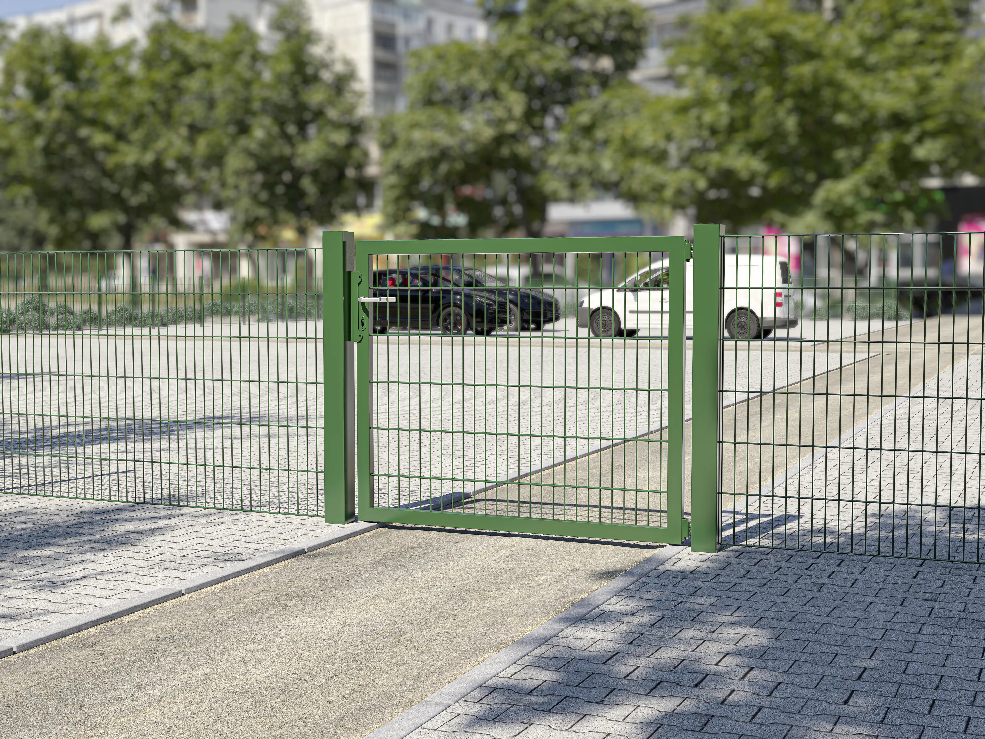 Alberts Einzeltor Flexo Plus grün 200 x 100 cm