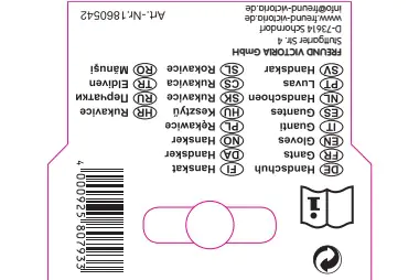 Freund Victoria Kinderhandschuh 8 - 11 Jahre blau