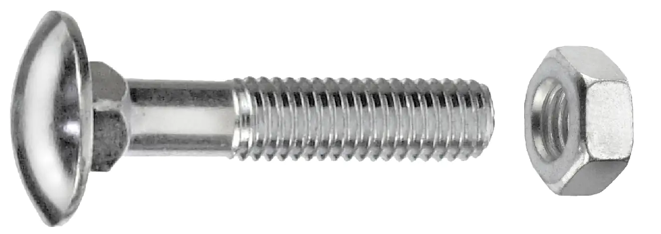 Schlossschrauben M12 x 50 mm, 15 Stück