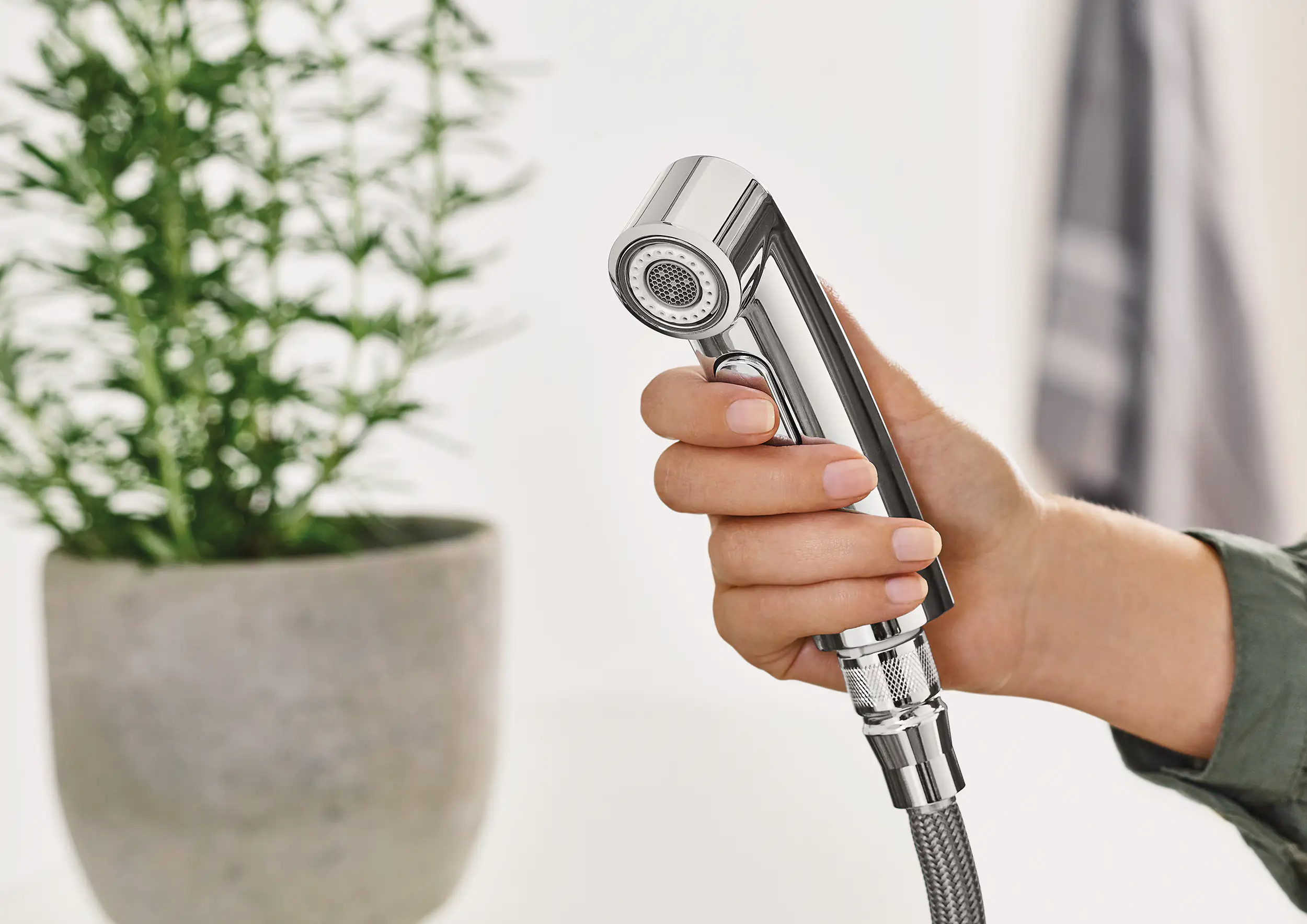 Grohe Quickfix Küchenarmatur Start mit herausziehbarer Handbrause