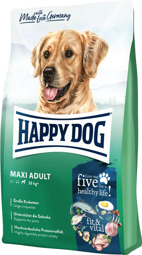 Happy Dog Fit & Vital Hundetrockenfutter Adult Maxi 14 kg Mixed Protein