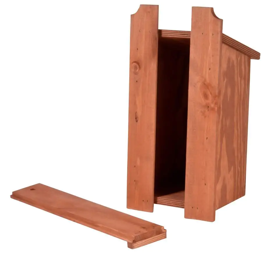 Dobar Nistkasten Haussperling Kiefernholz lasiert LxBxH: 17x18x35 cm