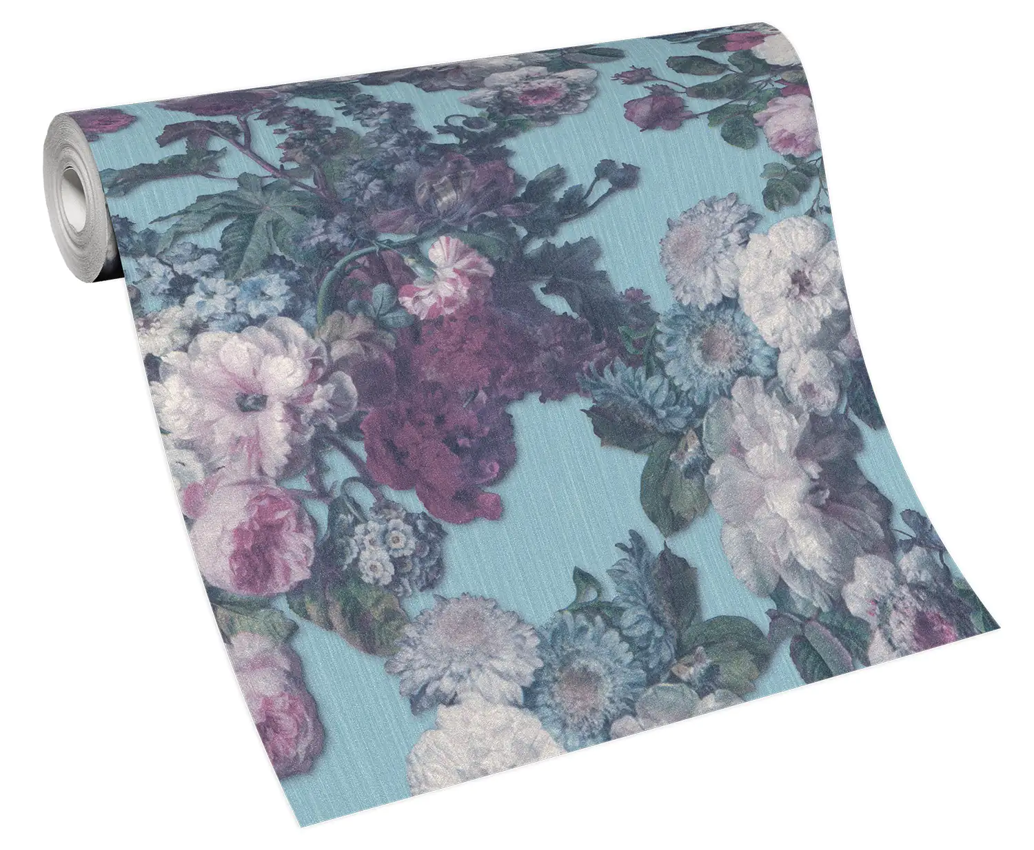 4002790210139_1 Erismann Vliestapete 10153-18 ELLE Decoration floral türkis 10,05 x 0,53 m