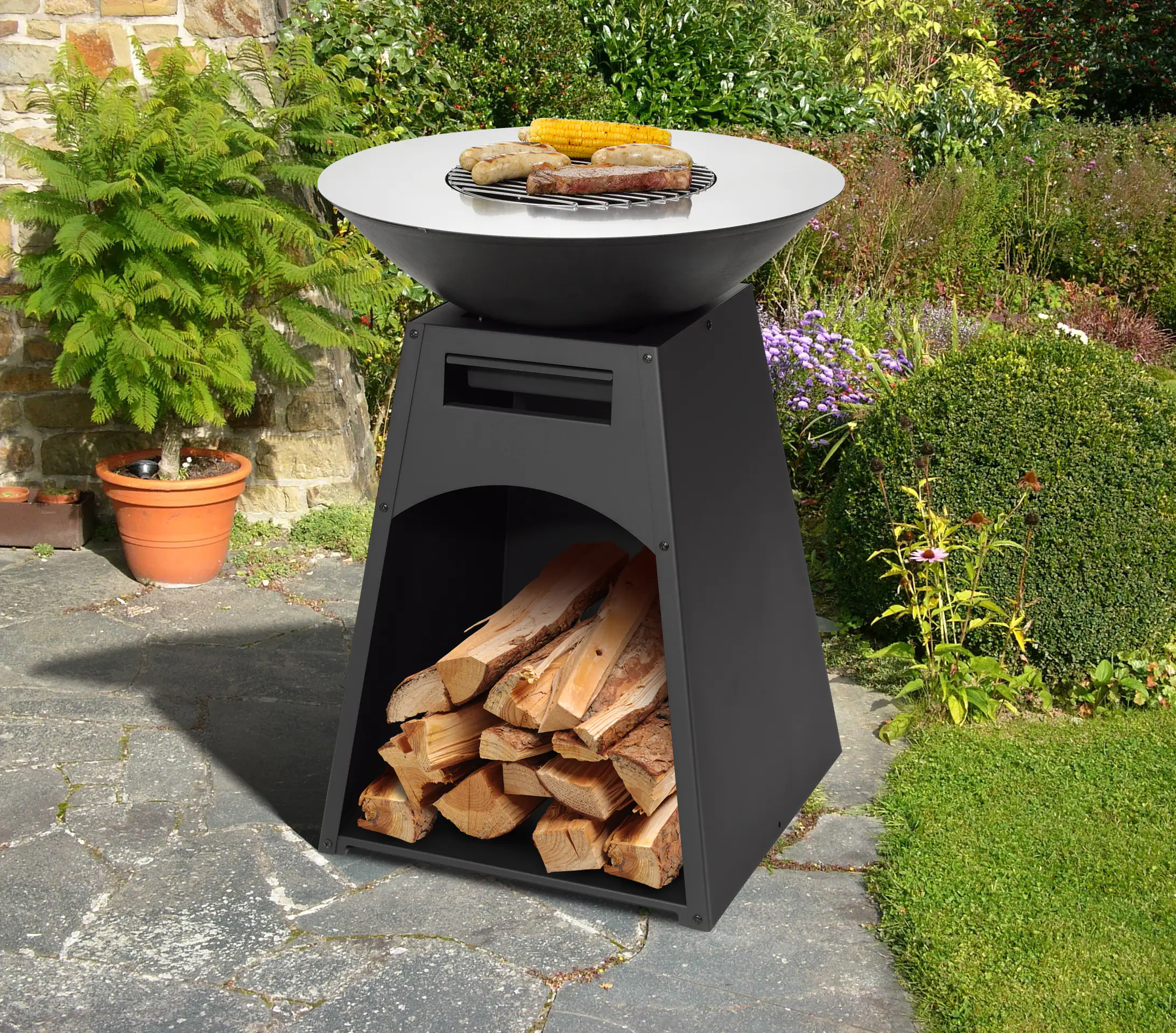 Tepro Plancha Säulengrill Waco schwarz Tepro Plancha Säulengrill Waco schwarz