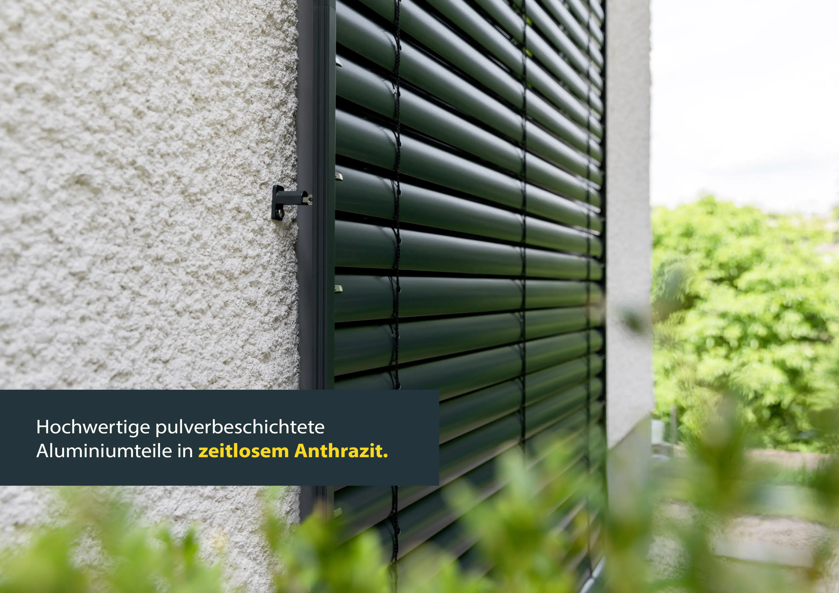 Schellenberg Raffstore Express, anthrazit 120 x 160 cm, Blende 25 cm Schellenberg Raffstore Express, anthrazit 120 x 160 cm, Blende 25 cm