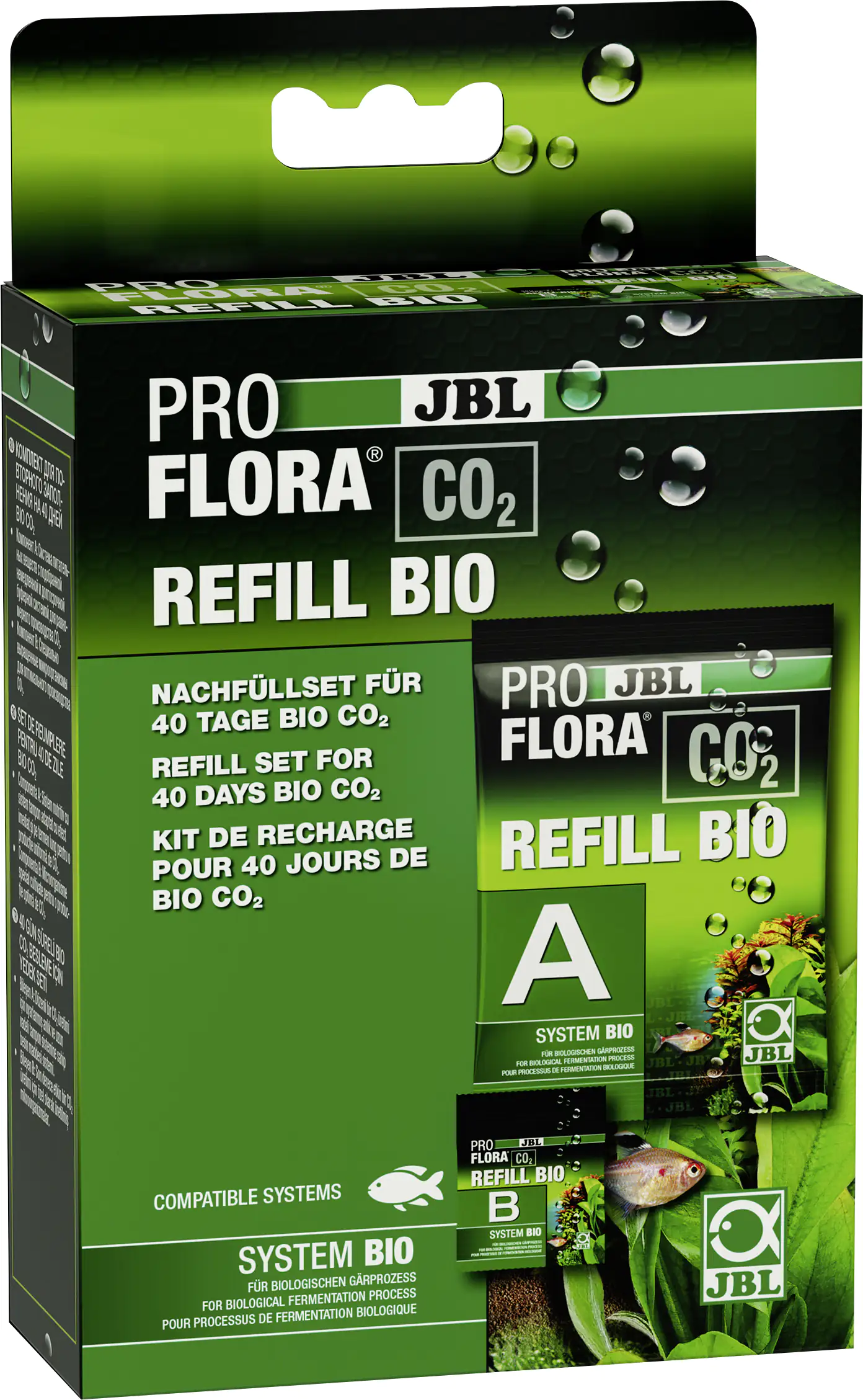 JBL Proflora Nachfüllset Refill Bio + für Bio- CO2-Düngeanlagen
