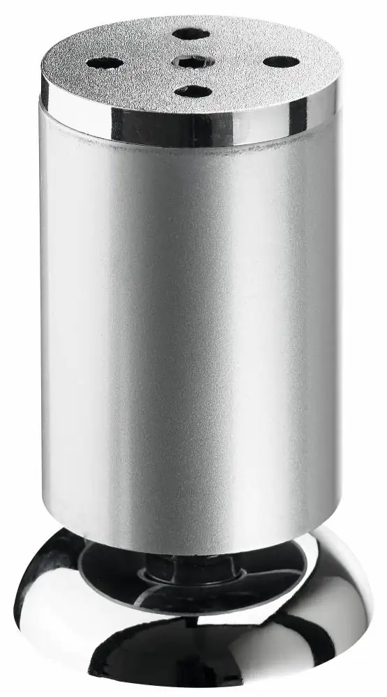 Hettich Möbelfuß Salinio matt verchromt Ø 50 x 100 mm