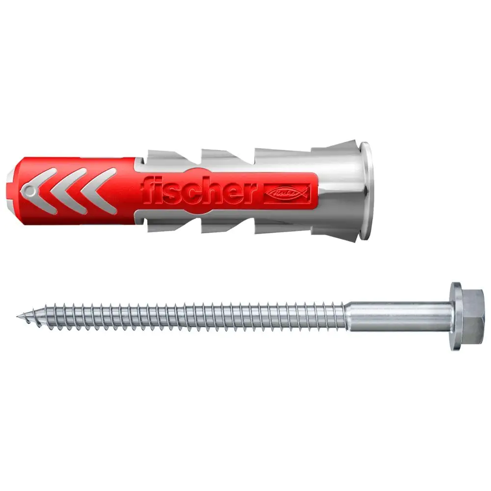 Fischer Dübel-Set Duopower 10.0 x 50 mm - 2 Stück Fischer Dübel-Set Duopower 10.0 x 50 mm - 2 Stück