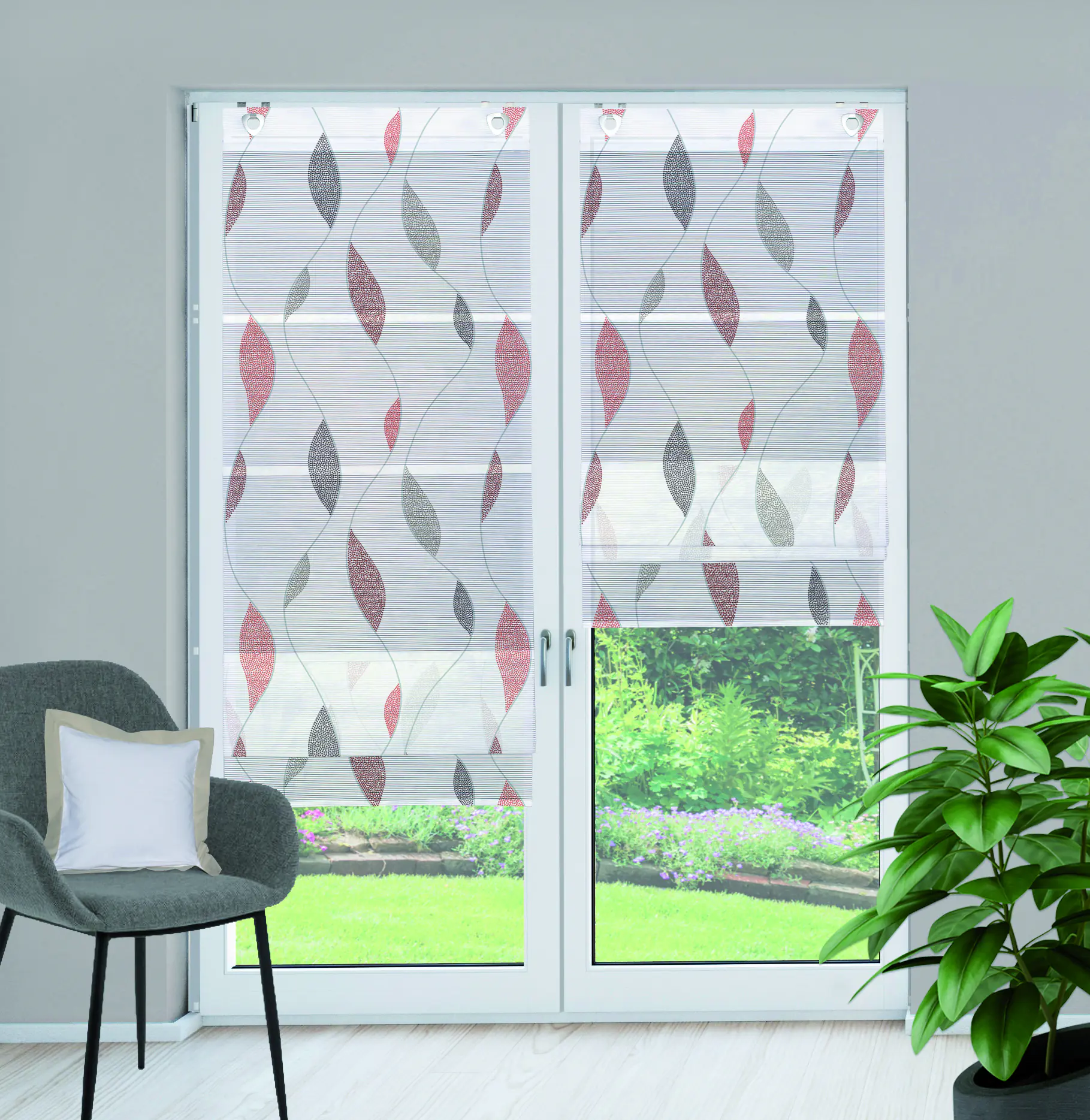 Magnetrollo Bambus Paolo terra 210 x 70 cm