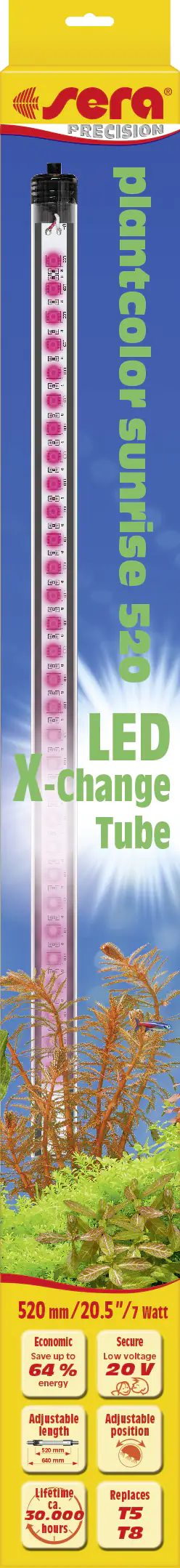 Sera Aquarium-Beleuchtung LED plantcolor sunrise 520 2XR - 1 Stück Sera Aquarium-Beleuchtung LED plantcolor sunrise 520 2XR - 1 Stück