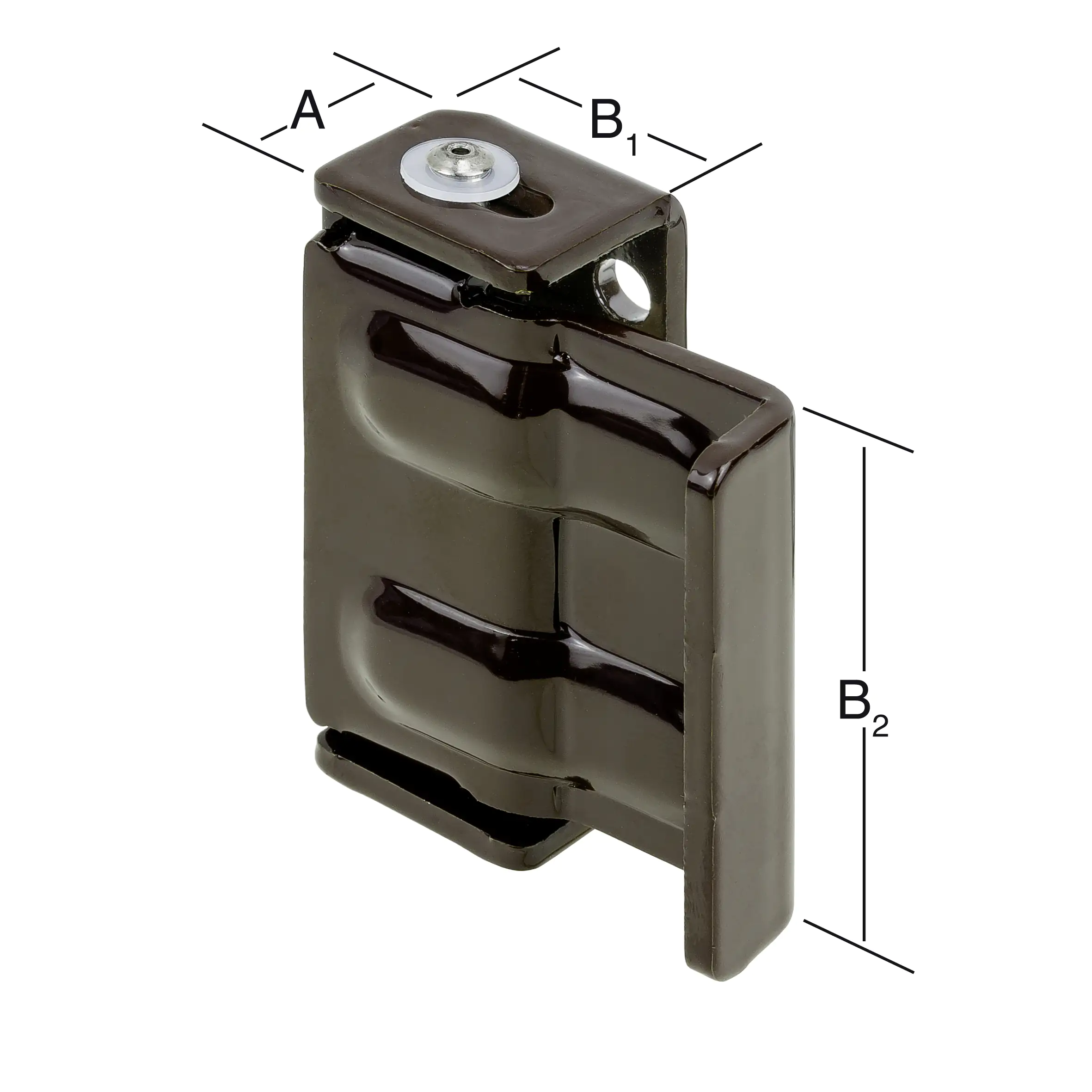 Vormann Fenster- und Türsicherungen braun 16-25 x 24/62 mm