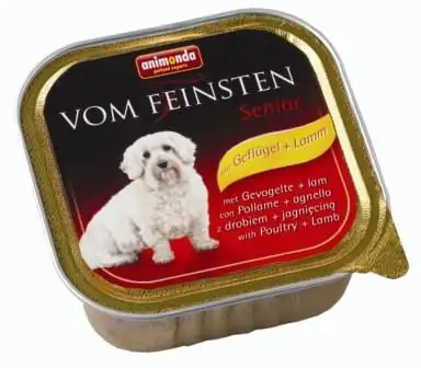4017721826235 Animonda Vom Feinsten Senior mit Geflügel + Lamm 150 g Senior