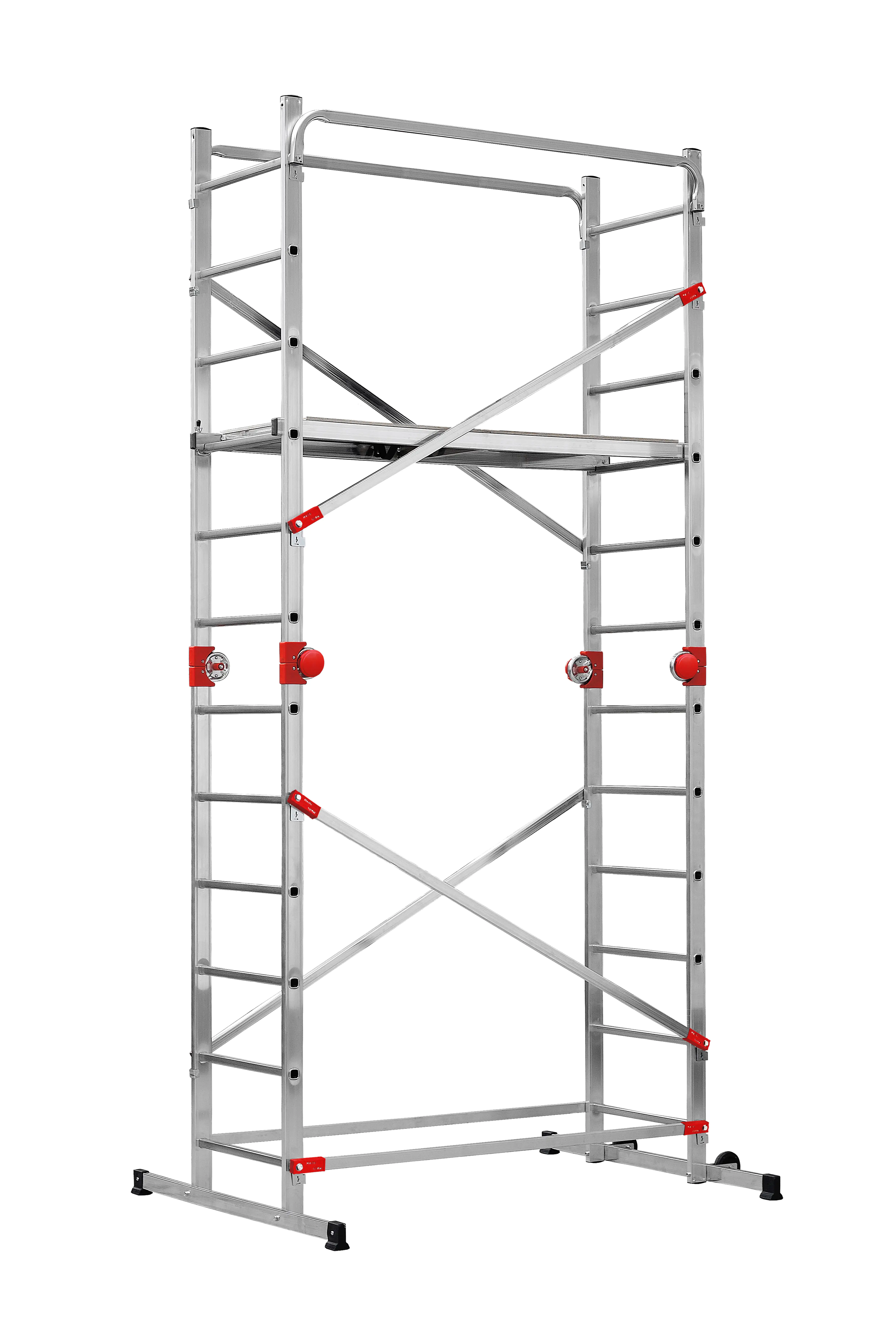 4007126945983 Hailo Aluminium-Multifunktionsgerüst G60 4,33 m