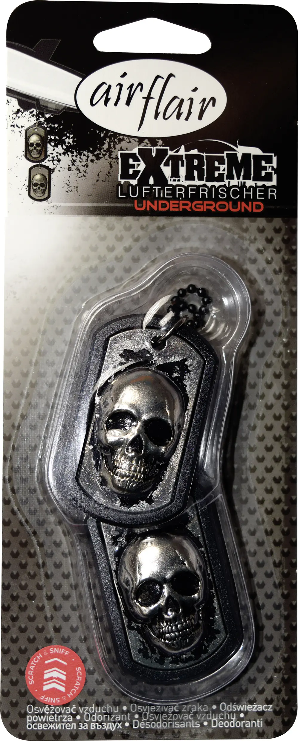 airflair Lufterfrischer Driven Dog Tags Black Out